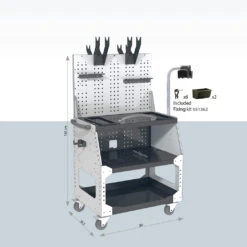 GYS Fahrwagen WORKSTATION PRO Werkstattwagen Ohne Zubehör 056848