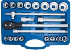 BGS Steckschlüssel-Satz Zwölfkant | Antrieb 20 Mm (3/4") | 21-tlg. – 1223