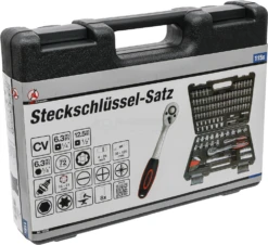 BGS DIY Steckschlüssel-Satz Sechskant | Antrieb 6,3 Mm (1/4") / 12,5 Mm (1/2") | 115-tlg. – 15120 -Ks Festools Verkaufe 15120 005
