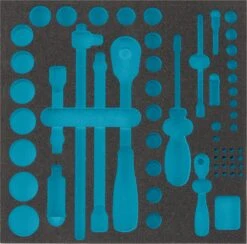 HAZET 2K-Weichschaum-Einlage 163-224L