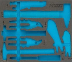 HAZET 2K-Weichschaum-Einlage 163-381L