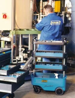 HAZET Werkstattwagen Assistent 162C 28 HAZET Werkstattwagen Assistent 162C -Ks Festools Verkaufe 166c 23detail 23industrie