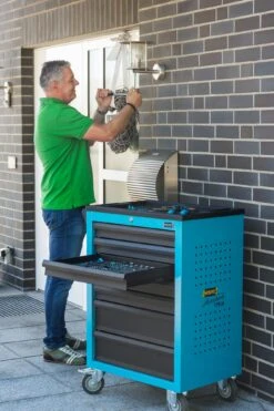 HAZET Werkstattwagen Assistent Leer Mit 7 Schubladen 178N-7 -Ks Festools Verkaufe 178n 7 23detail 23lifestyle 2310
