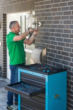 HAZET Werkstattwagen Assistent Leer Mit 7 Schubladen 178N-7 -Ks Festools Verkaufe 178n 7 23detail 23lifestyle 2312