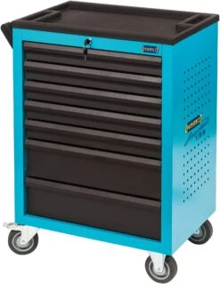 HAZET Werkstattwagen Assistent Leer Mit 7 Schubladen 178N-7 -Ks Festools Verkaufe 178n 7 23detail 23rechts