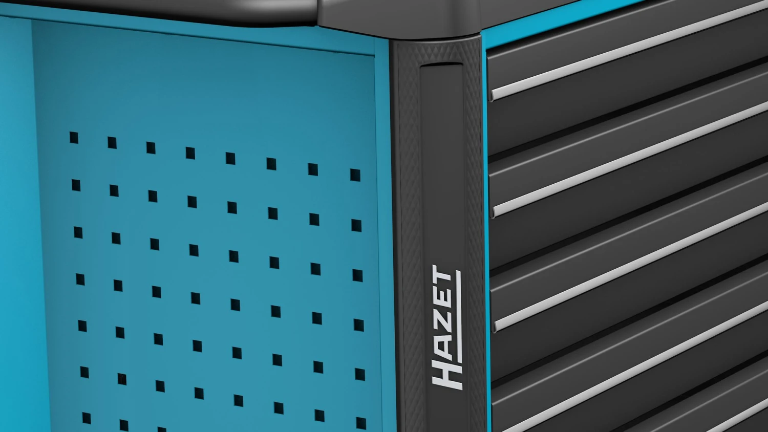 HAZET Werkstattwagen Mit 7 Schubladen In Rot Mit 65 Werkzeugen 179NX-7/65ALU 7 HAZET Werkstattwagen Mit 7 Schubladen In Rot Mit 65 Werkzeugen 179NX-7/65ALU – Bild 7