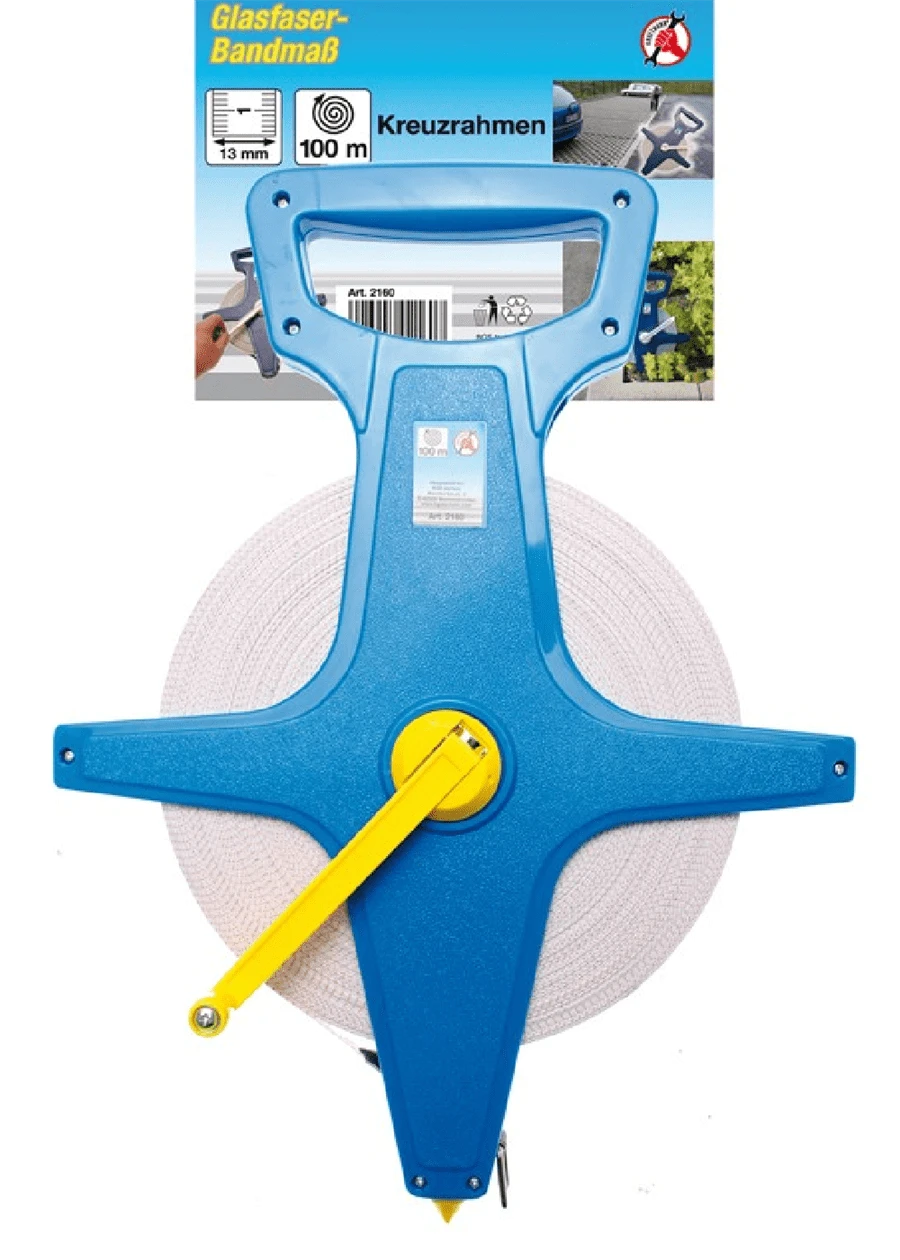 BGS DIY Rollbandmaß | 100 M – 2160 1 BGS DIY Rollbandmaß | 100 M – 2160