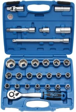 BGS Steckschlüssel-Satz | Antrieb 12,5 Mm (1/2") | SW 8 - 32 Mm | 27-tlg. – 2224 -Ks Festools Verkaufe 2224581ca59e5fe48