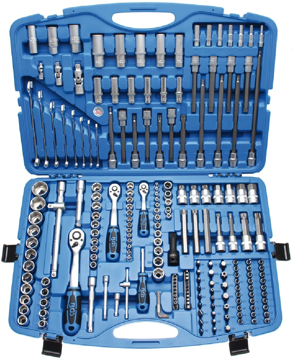 BGS Steckschlüssel-Satz Sechskant | Antrieb 6,3 Mm (1/4") / 10 Mm (3/8") / 12,5 Mm (1/2") | 214-tlg. – 2259 1 BGS Steckschlüssel-Satz Sechskant | Antrieb 6,3 Mm (1/4") / 10 Mm (3/8") / 12,5 Mm (1/2") | 214-tlg. – 2259