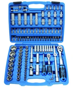 BGS Steckschlüssel-Satz Wellenprofil | Antrieb 6,3 Mm (1/4") / 12,5 Mm (1/2") | 108-tlg. – 2298 -Ks Festools Verkaufe 229857b6ab0f85543