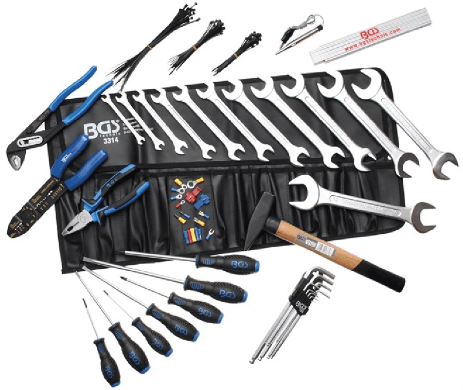 BGS Werkzeugsortiment In Rolltasche | 270-tlg. – 3322 1 BGS Werkzeugsortiment In Rolltasche | 270-tlg. – 3322