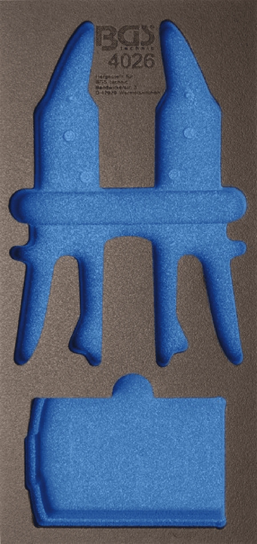 BGS Werkstattwageneinlage 1/3 | Leer | Für Art. 4026 – 4026-1 1 BGS Werkstattwageneinlage 1/3 | Leer | Für Art. 4026 – 4026-1