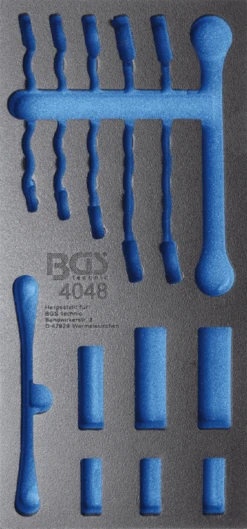 BGS Werkstattwageneinlage 1/3 | Leer | Für Art. 4048 – 4048-1 -Ks Festools Verkaufe 4048 1