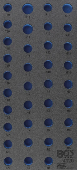 BGS Werkstattwageneinlage 1/3 | Leer | Für Art. 4120 – 4120-1