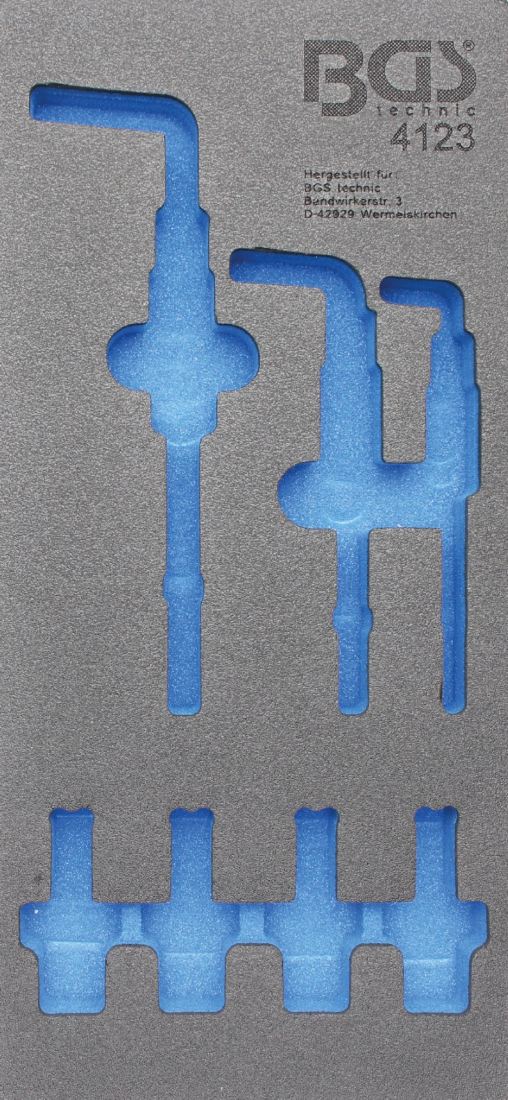 BGS Werkstattwageneinlage 1/3 | Leer | Für Art. 4123 – 4123-1 2 BGS Werkstattwageneinlage 1/3 | Leer | Für Art. 4123 – 4123-1 – Bild 2