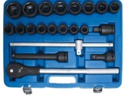 BGS Kraft-Steckschlüssel-Satz | 20 Mm (3/4") | 21-tlg. – 5258