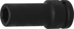 BGS Kraft-Steckschlüssel-Einsatz Sechskant, Tief | 20 Mm (3/4") | SW 17 Mm – 5717