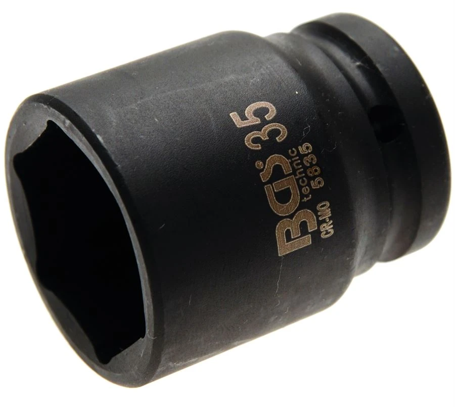 BGS Kraft-Steckschlüssel-Einsatz Sechskant | 25 Mm (1") | SW 35 Mm – 5835 2 BGS Kraft-Steckschlüssel-Einsatz Sechskant | 25 Mm (1") | SW 35 Mm – 5835 – Bild 2