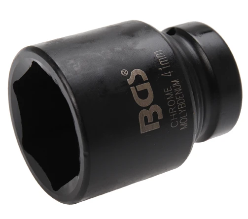 BGS Kraft-Steckschlüssel-Einsatz Sechskant | 25 Mm (1") | SW 41 Mm – 5841 2 BGS Kraft-Steckschlüssel-Einsatz Sechskant | 25 Mm (1") | SW 41 Mm – 5841 – Bild 2