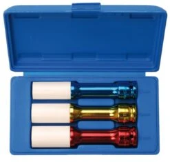 BGS Kraft-Schoneinsatz-Satz | 12,5 Mm (1/2") | 150 Mm Tief | SW 17 / 19 / 21 Mm | 3-tlg. – 7100 -Ks Festools Verkaufe 7100533beb151c03d