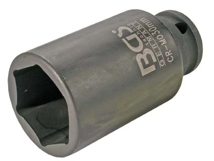 BGS Kraft-Steckschlüssel-Einsatz Sechskant, Tief | 12,5 Mm (1/2") | SW 30 Mm – 7230 2 BGS Kraft-Steckschlüssel-Einsatz Sechskant, Tief | 12,5 Mm (1/2") | SW 30 Mm – 7230 – Bild 2