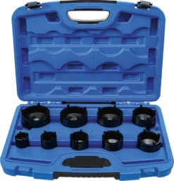 BGS Nutmutternschlüssel-Satz | Zapfen Außen Liegend | KM4 - KM12 | 9-tlg. – 8337 -Ks Festools Verkaufe 8337 003