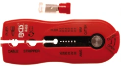 BGS Draht-/Kabel-Abisolierer "2-IN-1" | 0,2 - 0,8 Mm – 8489