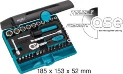 HAZET Steckschlüsselsatz Metrisch 1/4 Zoll 6,3mm 36-teilig 853-1 -Ks Festools Verkaufe 853 1 23collage