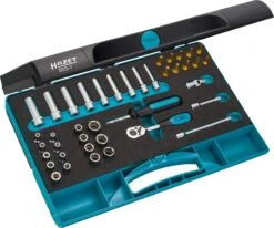 HAZET Steckschlüssel Satz 40tlg 6,3mm 1/4 Zoll Sechskant TORX Kreuzschlitz PH 855-1