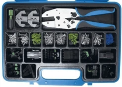 BGS Crimpzangen-Satz Mit Wasserdichten Steckverbindern | 220-tlg. – 9097