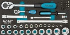 HAZET Steckschlüssel-Satz Vierkant Hohl 12,5mm 1/2 Zoll 47-teilig 953SPC 5 HAZET Steckschlüssel-Satz Vierkant Hohl 12,5mm 1/2 Zoll 47-teilig 953SPC -Ks Festools Verkaufe 953spc 23detail 23einlage