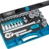 HAZET Steckschlüsselsatz 12,5mm 1/2 Zoll Pozidriv Kreuzschlitz TORX 44-teilig 954N
