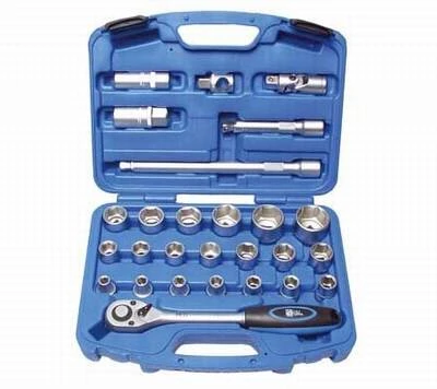 BGS Steckschlüssel-Satz | Antrieb 12,5 Mm (1/2") | Zollgrößen | 27-tlg. – 2216 2 BGS Steckschlüssel-Satz | Antrieb 12,5 Mm (1/2") | Zollgrößen | 27-tlg. – 2216 – Bild 2