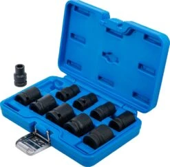 BGS Kraft-Steckschlüssel-Einsatz-Satz Sechskant | 12,5 Mm (1/2") | SW 10 - 24 Mm | 10-tlg. – 5205 -Ks Festools Verkaufe bgs 5205 003