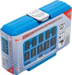 BGS Kraft-Steckschlüssel-Einsatz-Satz Sechskant | 12,5 Mm (1/2") | SW 10 - 24 Mm | 10-tlg. – 5205 -Ks Festools Verkaufe bgs 5205 006