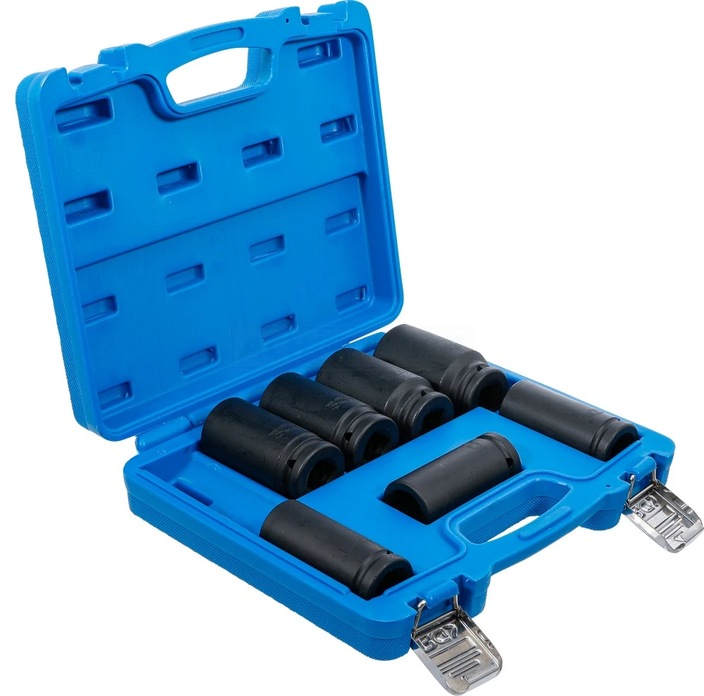 BGS Kraft-Steckschlüssel-Einsatz-Satz, Extra Tief | 20 Mm (3/4") | SW 22 - 38 Mm | 8-tlg. – 5241 2 BGS Kraft-Steckschlüssel-Einsatz-Satz, Extra Tief | 20 Mm (3/4") | SW 22 - 38 Mm | 8-tlg. – 5241 – Bild 2